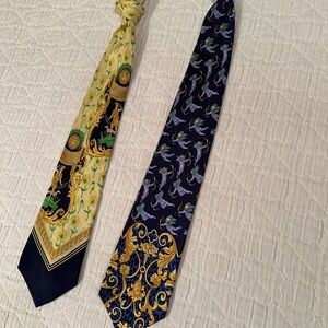 Vintage 90’s Versace Silk Ties